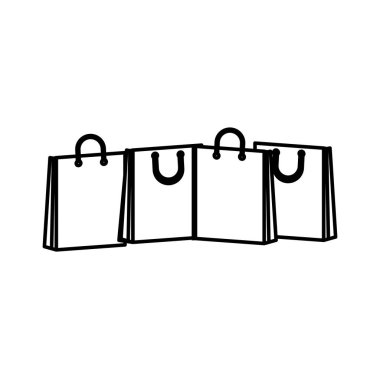 alışveriş çantası izole