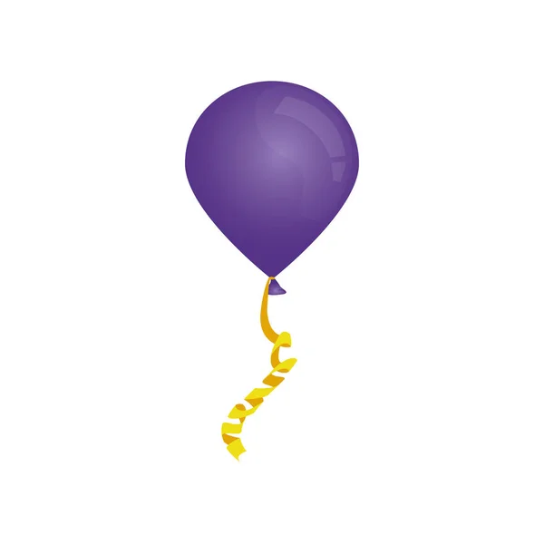 Balão de aniversário decorativo —  Vetores de Stock