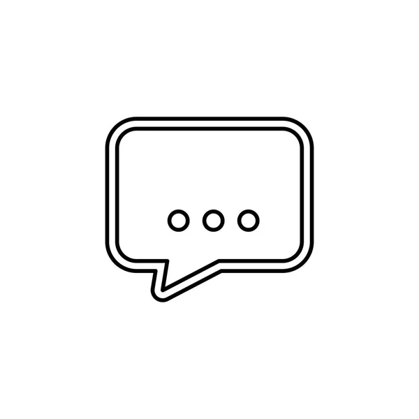 Chat bubble speakbox — Stockvector