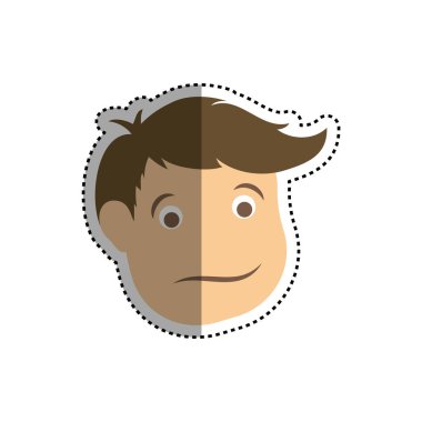 Adam baş çizgi film