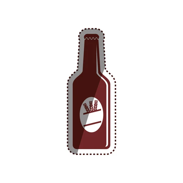 Bier- und Brauereikonzept — Stockvektor