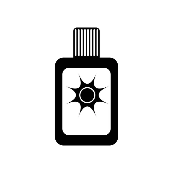 Ήλιο χάλκινο μπουκάλι — Διανυσματικό Αρχείο