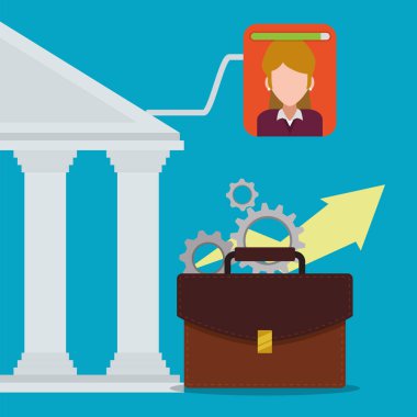 dijital iş ok dişli bankacılık erkek