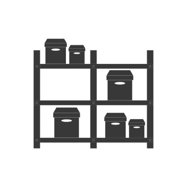 Ambar karton kutular teslim piktogram