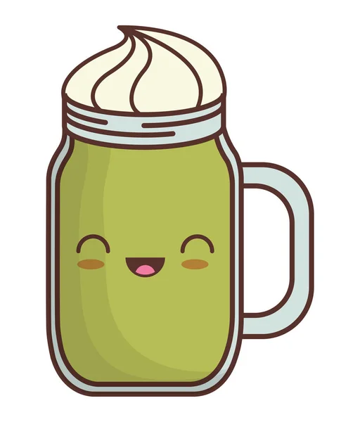 Imagen icono kawaii — Vector de stock