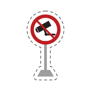 trafik kamera gözetim güvenlik yasaktır