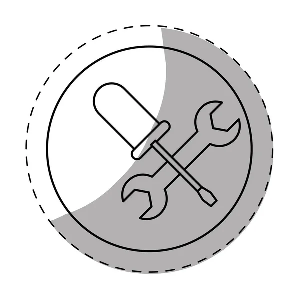 Repair service icon image — Stock Vector