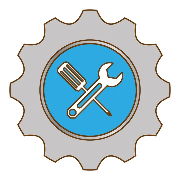 Obrázek ikony služeb opravy — Stockový vektor