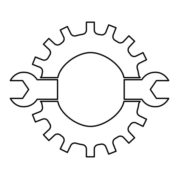 Tekniskt seminarium lager emblem ikonen — Stock vektor