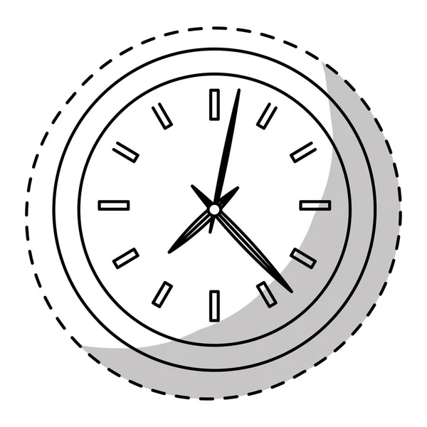Imagem ícone do relógio de parede — Vetor de Stock
