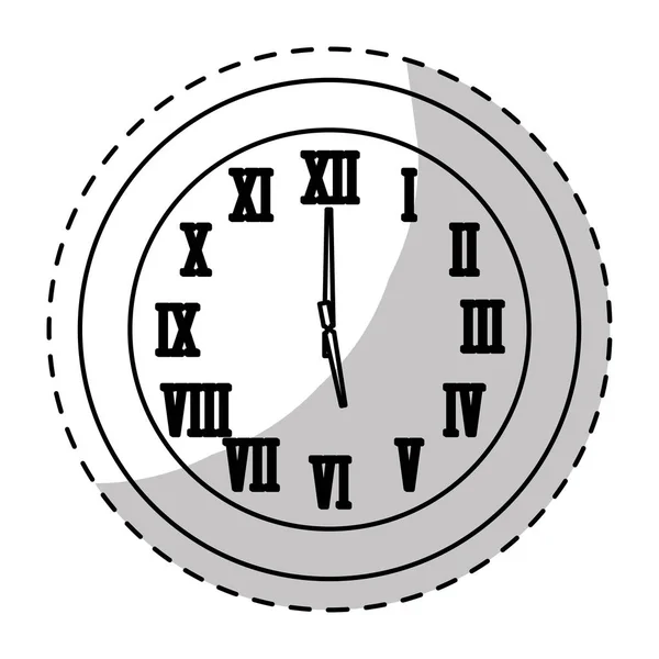 Imagen de icono de reloj de pared — Archivo Imágenes Vectoriales