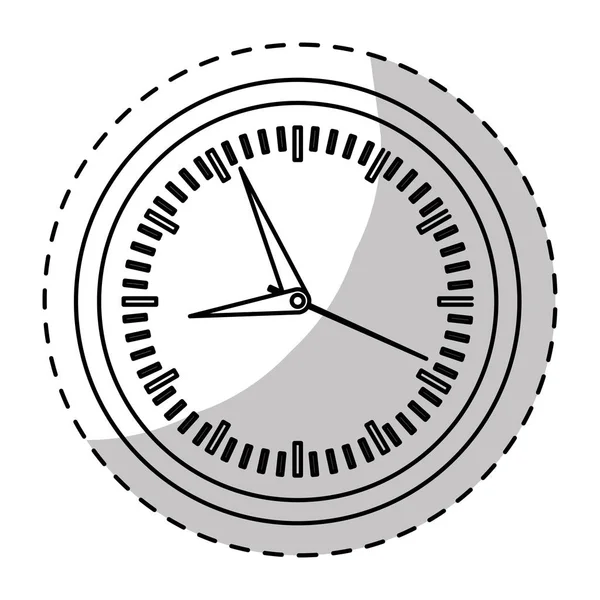 Wall clock icon image — Stock Vector