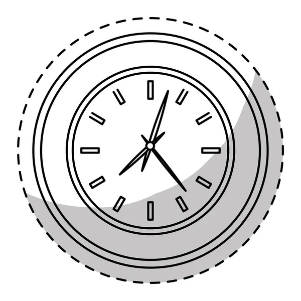 Wall clock icon image — Stock Vector