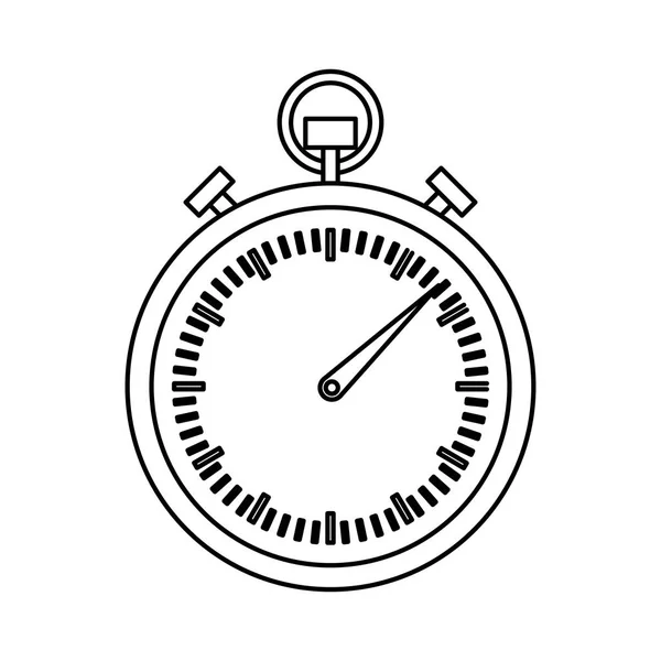 Icône du chronomètre analogique image — Image vectorielle