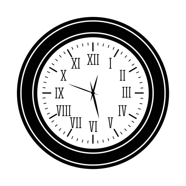 Klockan ikonbild — Stock vektor