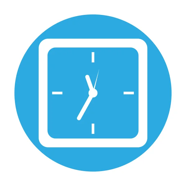 Imagen icono de reloj — Vector de stock