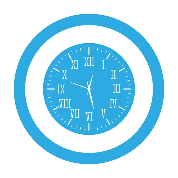 Imagen icono de reloj — Vector de stock