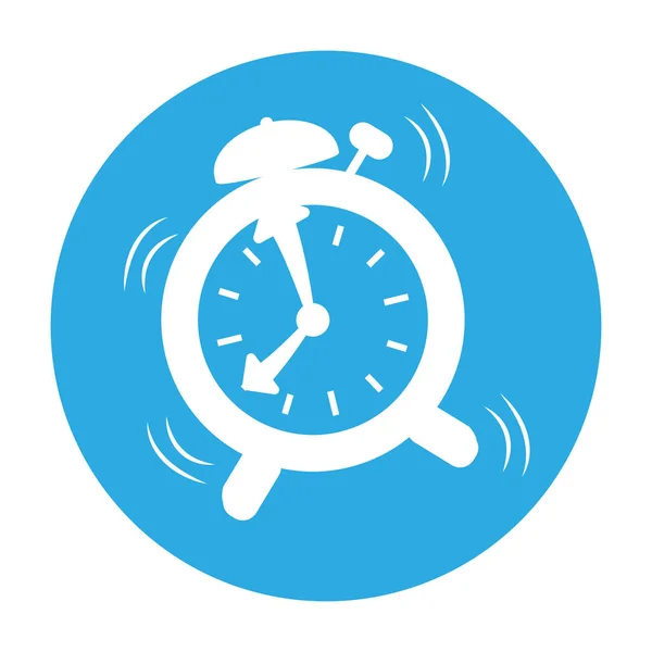 Imagem do ícone do relógio de alarme — Vetor de Stock