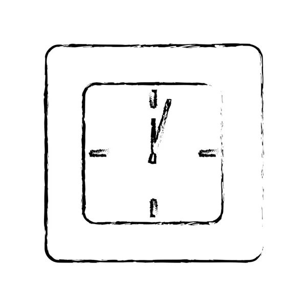 Изображение значка часов — стоковый вектор