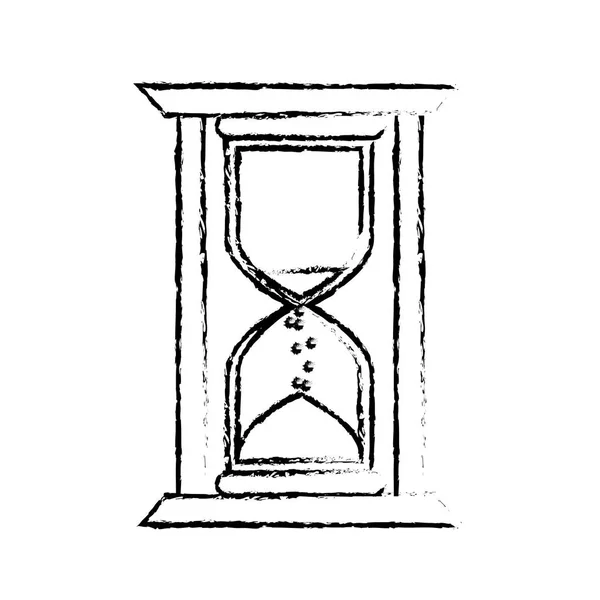 Obrázek přesýpacích hodin — Stockový vektor