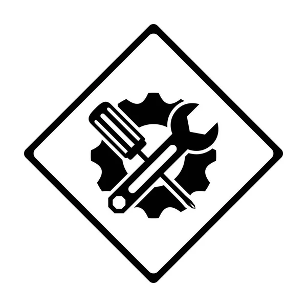 Technical workshop stock emblem icon — Stock Illustration Technical workshop stock emblem icon Stock Vector