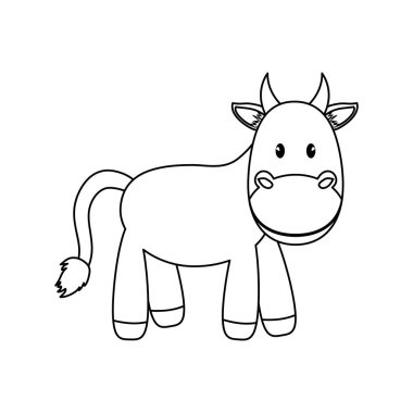 inek hayvan çizgi film