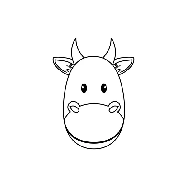 Корови мультфільм тварин — стоковий вектор