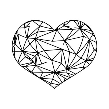 Kalp ve sevgi süsleme