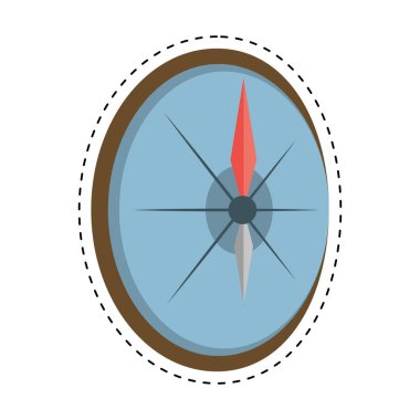 Pusula deniz hedef seyahat hattı kes