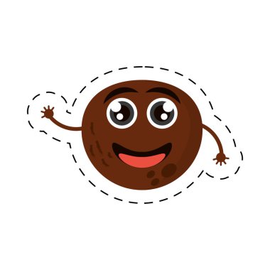 şirin eğlenceli çizgi film Hindistan cevizi suyu kesmiş