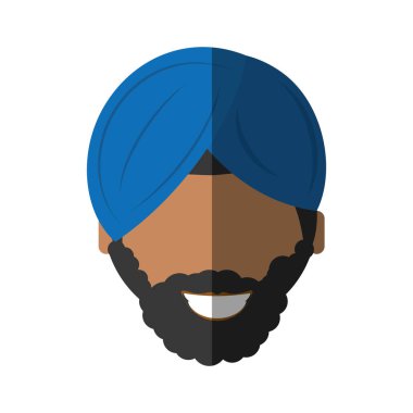 insanlar İsrail adam bıyık simgesi ile yüz