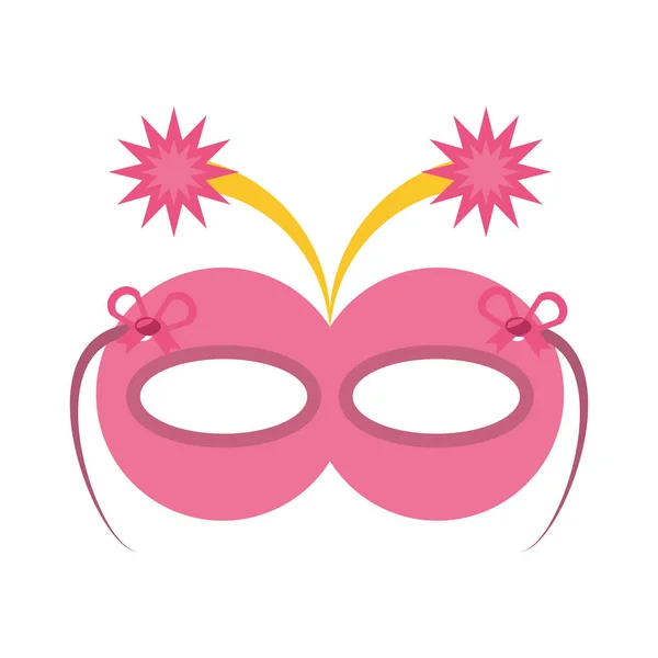 Party mask icon image — Stock Vector