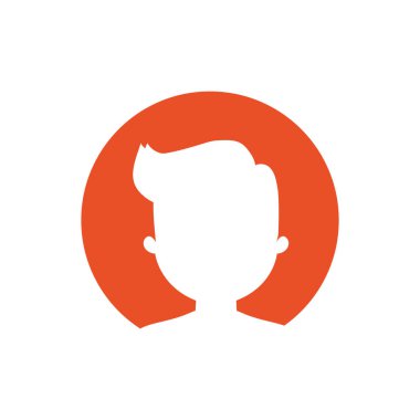 sembol casual adam resmi yüz simgesi