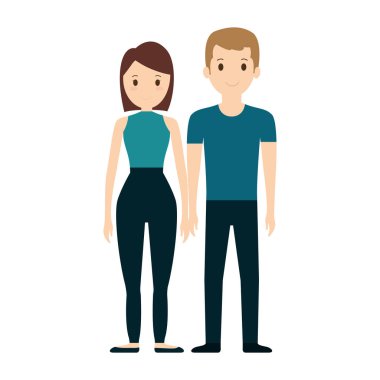 İnsanlar rahat bez simgesi tasarım