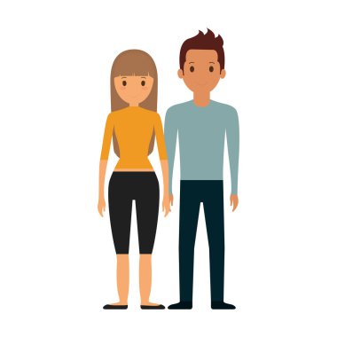 İnsanlar rahat bez simgesi tasarım