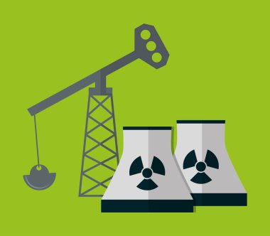enerji ya da elektrik kaynakları simge görüntüsü
