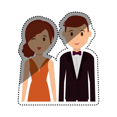 Hoş bir çift çizgi film