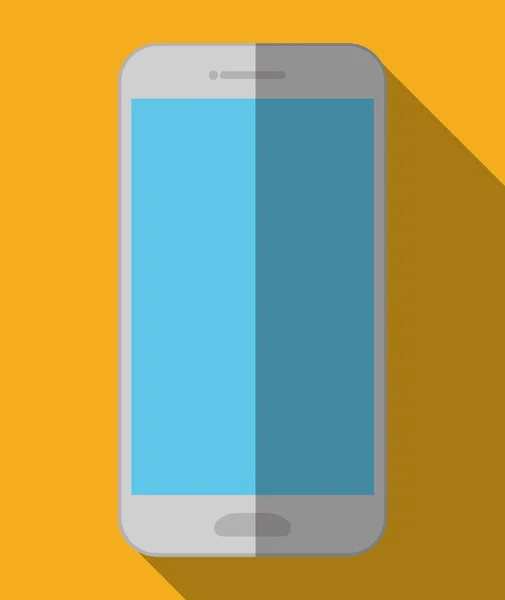 Imagen icono del teléfono celular — Vector de stock