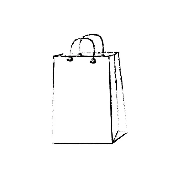 Shopping bag isolato — Vettoriale Stock