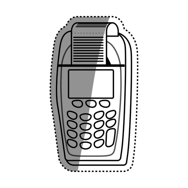 Sistema de pago por datáfono — Archivo Imágenes Vectoriales