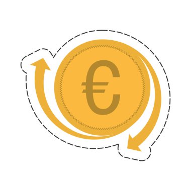 madeni para iş ilgili simgesi