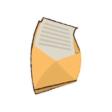 işle ilgili belgeleri zarf simgesi