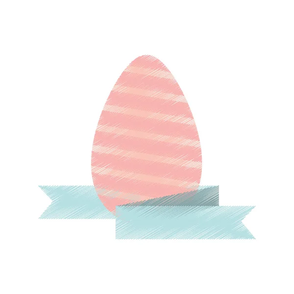 Huevo Pascua icono imagen — Vector de stock