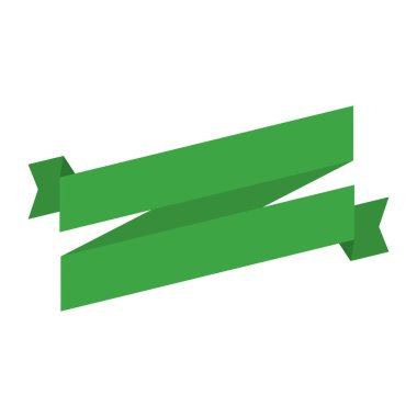 Yeşil şerit dekorasyon st patrick günü