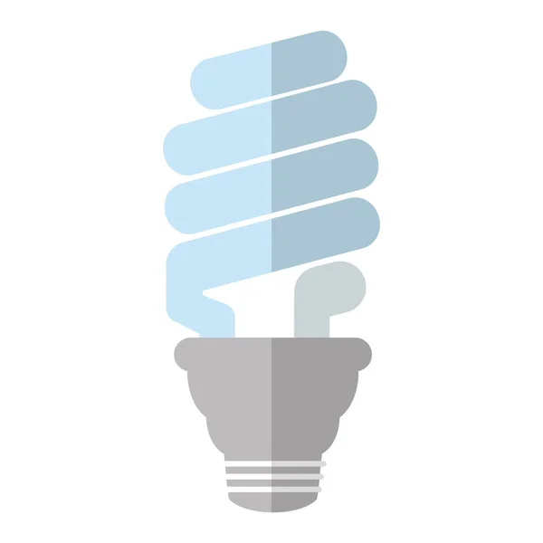 Žárovka světla šetří energii ikonu — Stockový vektor