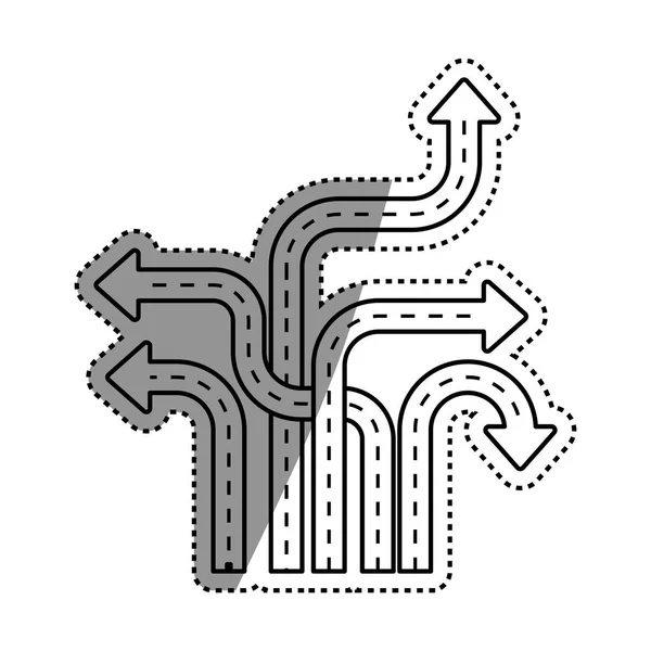 Flèches et curseurs — Image vectorielle