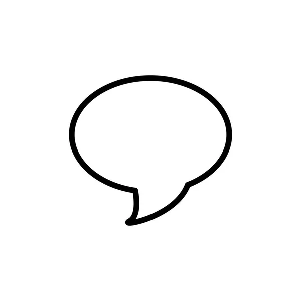 Kabarcık sohbet speakbox — Stok Vektör
