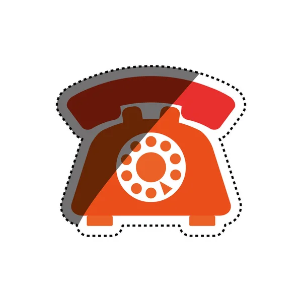 Telefoon communicatietechnologie — Stockvector