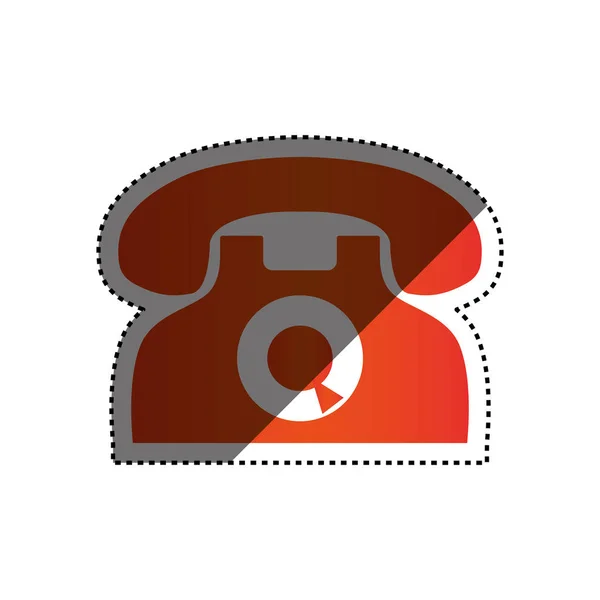 Τηλέφωνο επικοινωνίας — Διανυσματικό Αρχείο