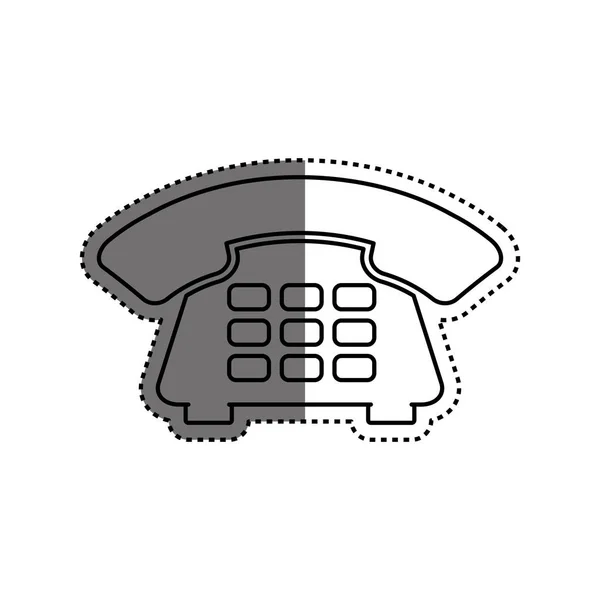 Technologia komunikacji telefonicznej — Wektor stockowy